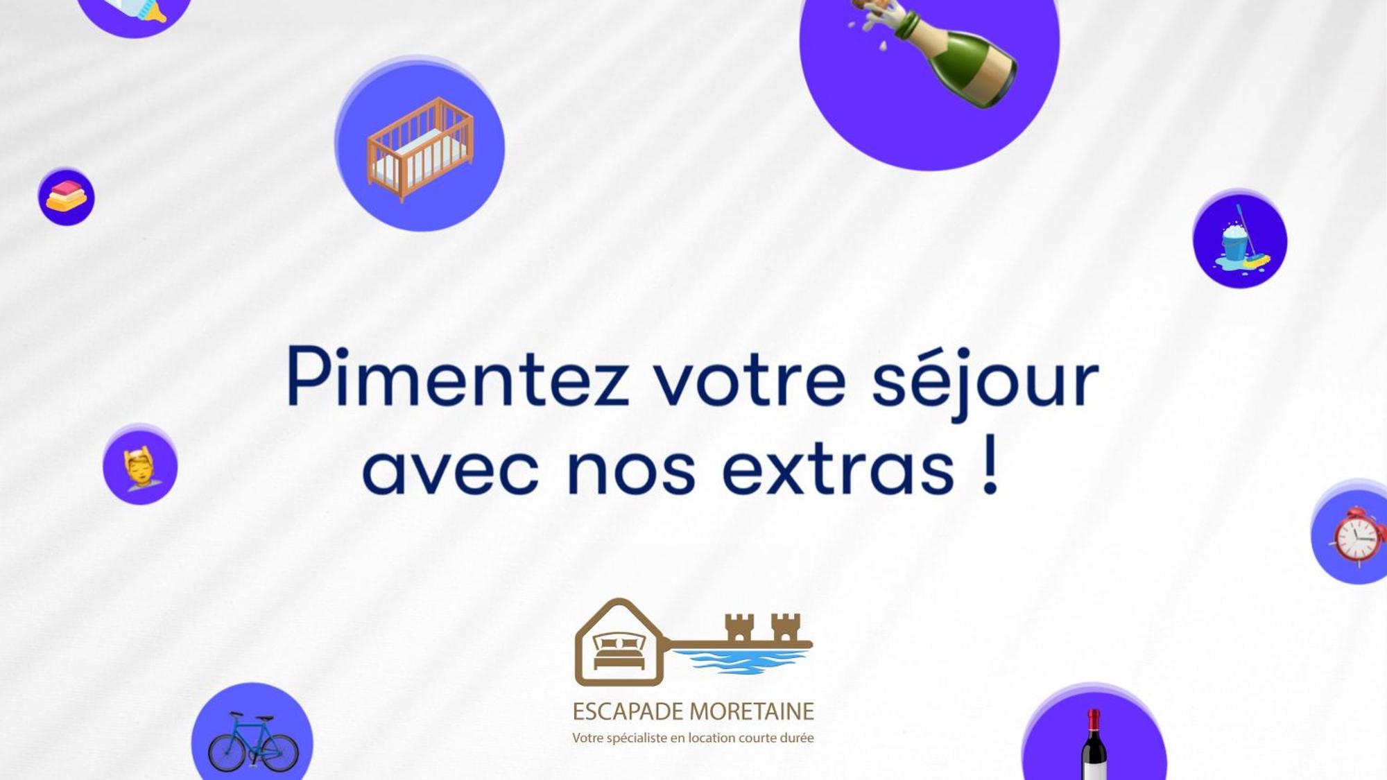 T3-Balcon Plein Sud-Acces Direct Au Bord Du Loing Moret-sur-Loing Exterior foto